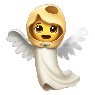 Holly burrito angel demon sticker