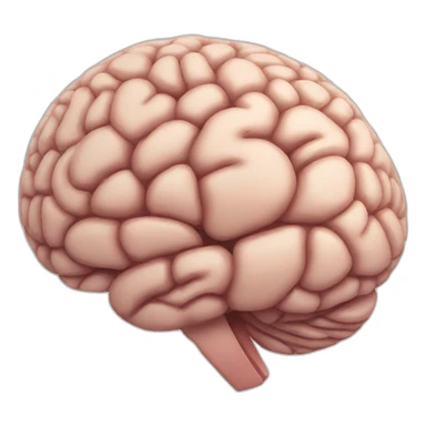 brain with muscle emoji sticker