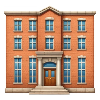 school building sticker