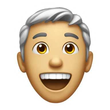 excited and crazy sticker