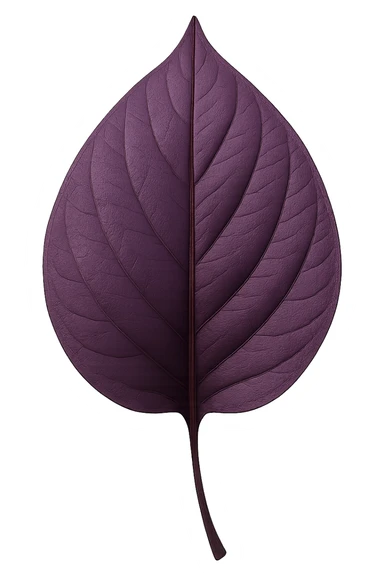 purple leaf , remove background sticker