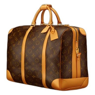 louis Vuitton travel bag sticker