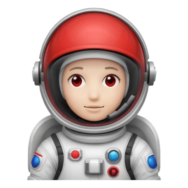 The main character from game Among Us sticker