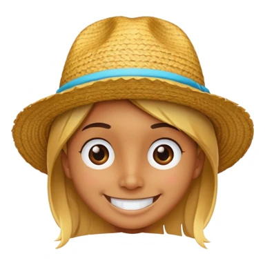 One peice strawhat crew emoji sticker