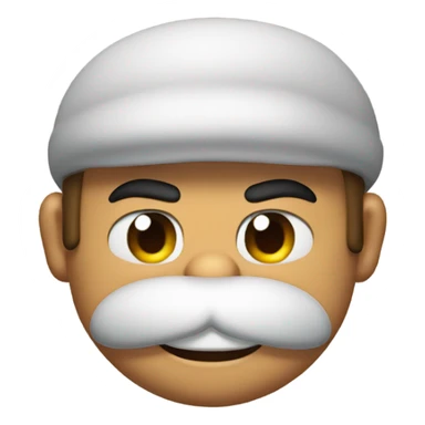 Fat mario Body face sticker