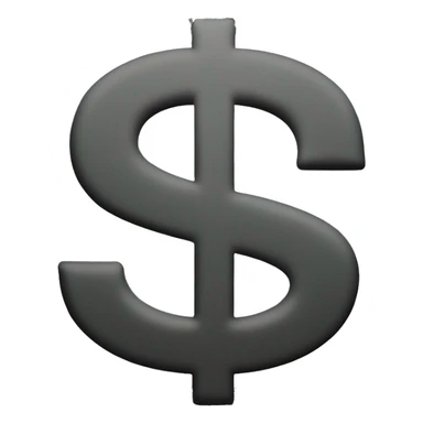 dollar sign sticker