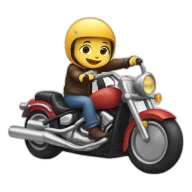 baby in a motorcycle sticker