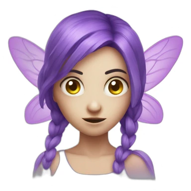 possessed fairy sticker