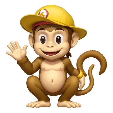 Diddy kong emoji  sticker
