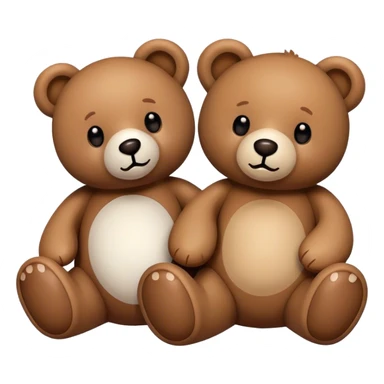 Teddy bears sticker
