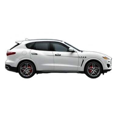 maserati suv side sticker