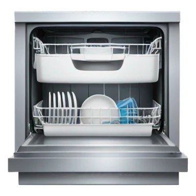 Dishwasher sticker
