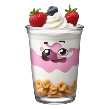 Yogurt parfait  sticker