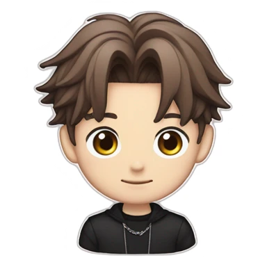 lee know from kpop group stray kids  sticker