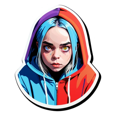 Billie eilish sticker