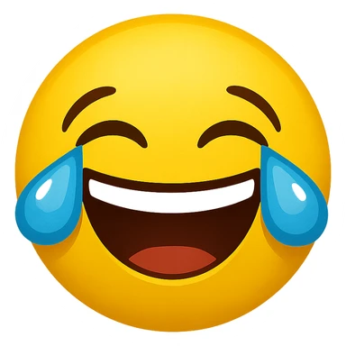 laughing emoji sticker