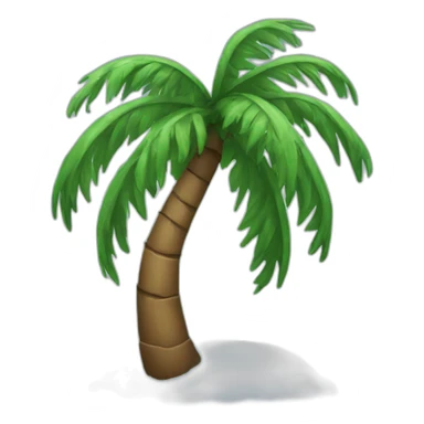 palmtree in winter sticker