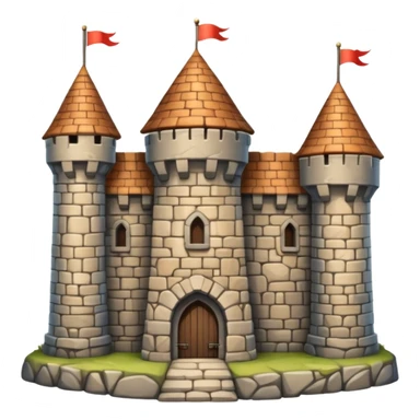 old castle  sticker