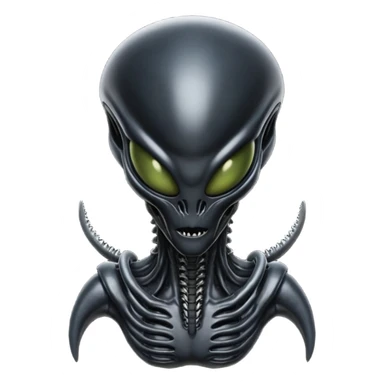 xenomorph alien from the alien movie sticker
