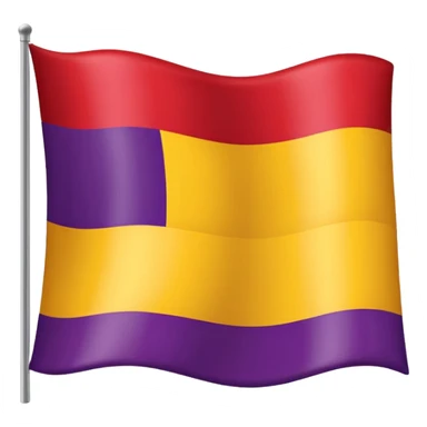 Bandera republicana sticker