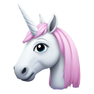 Sad unicorn  sticker