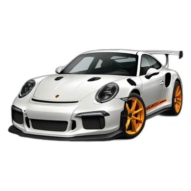Porsche 911 gt3 rs sticker