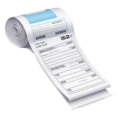 long receipts sticker