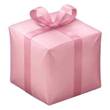 light pink package sticker