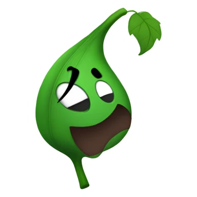 Evil leafy bfdi sticker