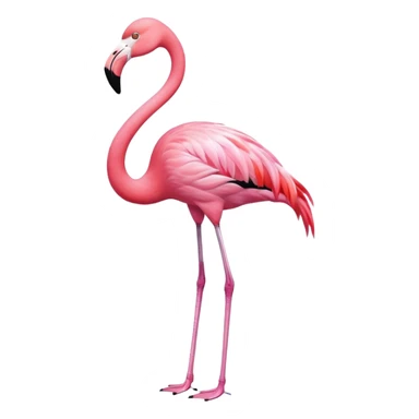 Flamingo sticker