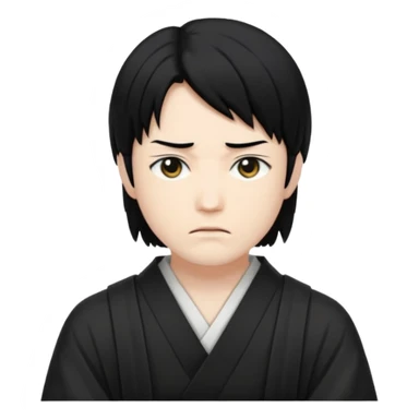 Giyuu tomioko from demon slayer sticker