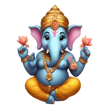 Bal Ganesha  sticker