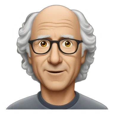 Larry david sticker