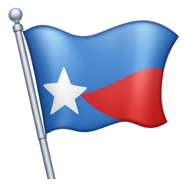 создай флаг республики сербской точь в точь но с черепеом по середине sticker