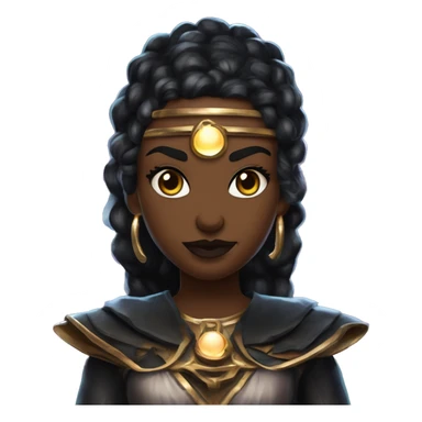 "Technomancy is the use of magic or mystical powers to control and manipulate technology” + "It's kind of like cyberpunk magic or how in some games, characters hack into systems using magic." 🖥️⚡🧙‍♂️ Make a ancient vampire technomancy goddess sticker