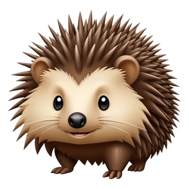 Porcupine emoji sticker