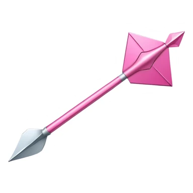 pink darts arrow sticker