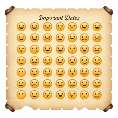 Fechas importantes sticker