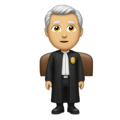judge of law sticker