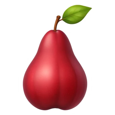 red Pear sticker
