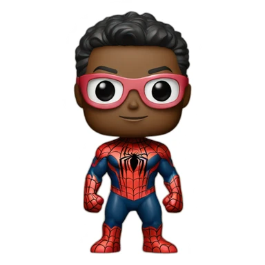 Funko pop spiderman sticker