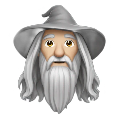 Gandalf the grey sticker