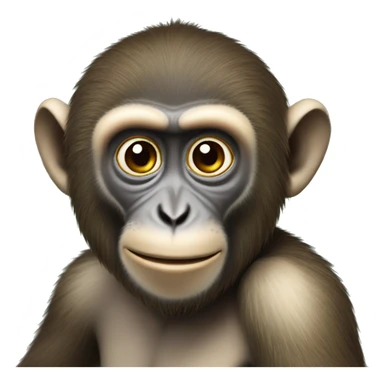 Macaco apaixonado sticker