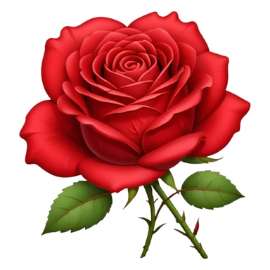 a dead rose with rice around it sticker