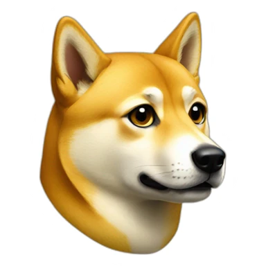 Dogecoin sticker