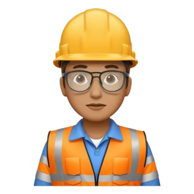 Construction company AI prompt engineer sticker
