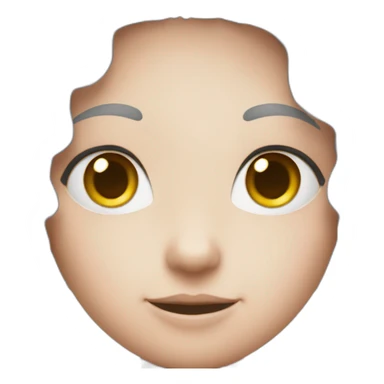 Cerise avec un visage  sticker