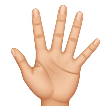 3 fingers emote one hand sticker