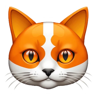 Pixilated cat sticker