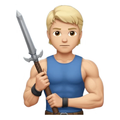 Silah tutan erkek sarşın sticker